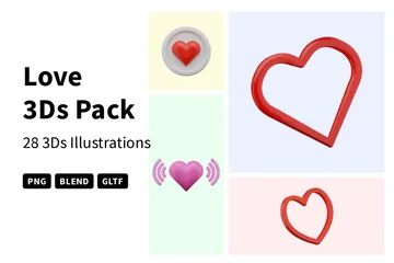 Amour Pack 3D Icon