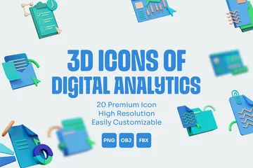 Analyse numérique Pack 3D Icon