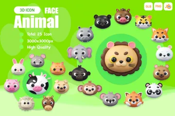 Animal 3D Icon Pack