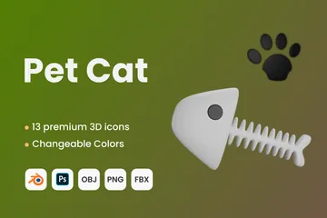 Chat des animaux Pack 3D Icon