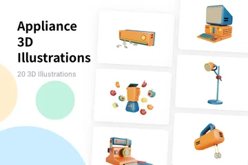 Appliance 3D Illustration Pack