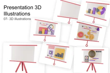 Apresentação Pacote de Illustration 3D