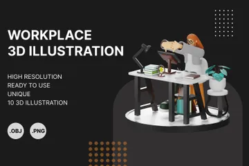 ARTISTA DIGITAL Pacote de Illustration 3D