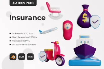 Assurance Pack 3D Icon