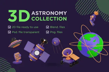 Astronomie Pack 3D Icon