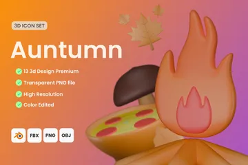 Automne Pack 3D Icon