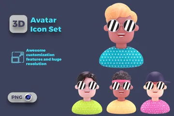 Avatar Pack 3D Illustration