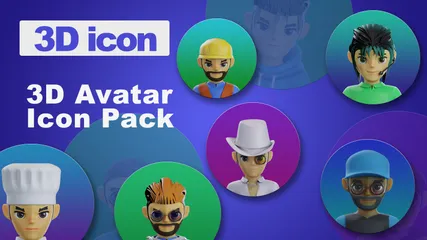 Avatar 3D Icon Pack