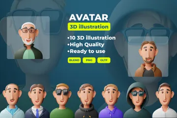 Avatar 3D Icon Pack