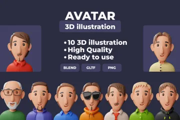 Avatar 3D Icon Pack