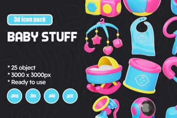 Baby zeug 3D Icon Pack