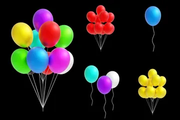 Balloons 3D Icon Pack