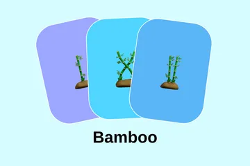 Bambou Pack 3D Icon