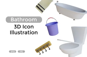 Baño Paquete de Icon 3D