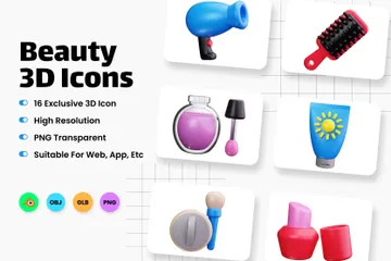 Beauté Pack 3D Icon