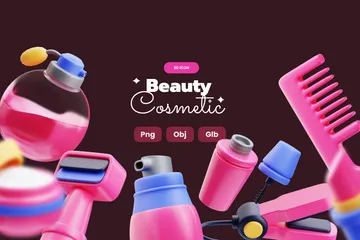 Beauty & Cosmetic 3D Icon Pack