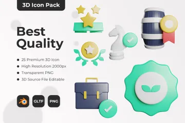 Best Quality 3D Icon Pack