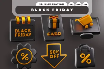 Black Market 3D Icon Pack