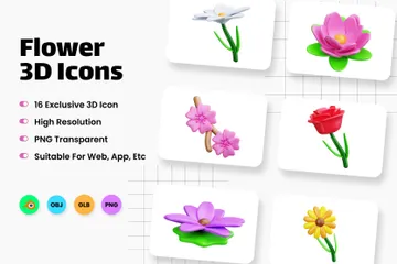 Blume 3D Icon Pack