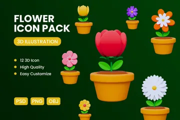 Blume 3D Icon Pack