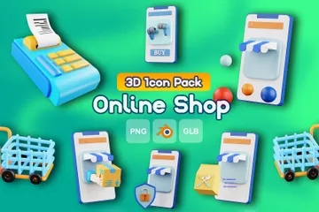 Magasin en ligne Pack 3D Icon