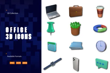 Bureau Pack 3D Icon