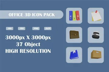 Bureau Pack 3D Icon