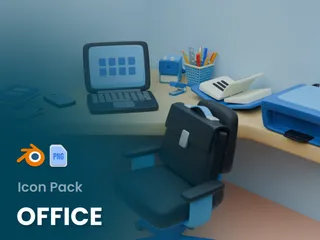 Bureau Pack 3D Icon