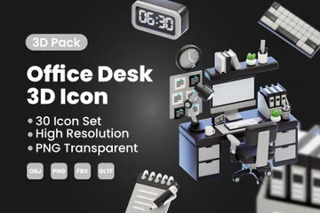 Bureau Pack 3D Icon