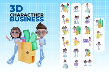 Business 3D Illustration Pack