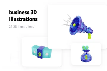 Business 3D Illustration Pack