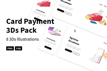 Card Payment 3D Icon Pack