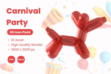 Carnival 3D Icon Pack