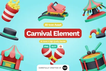 Carnival 3D Icon Pack