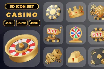 Casino Pack 3D Icon