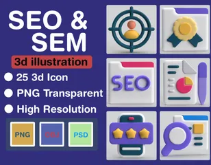 Ceci et Sem Pack 3D Icon