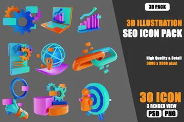 Ce Pack 3D Illustration