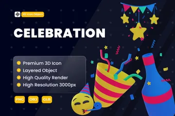 Celebration 3D Icon Pack