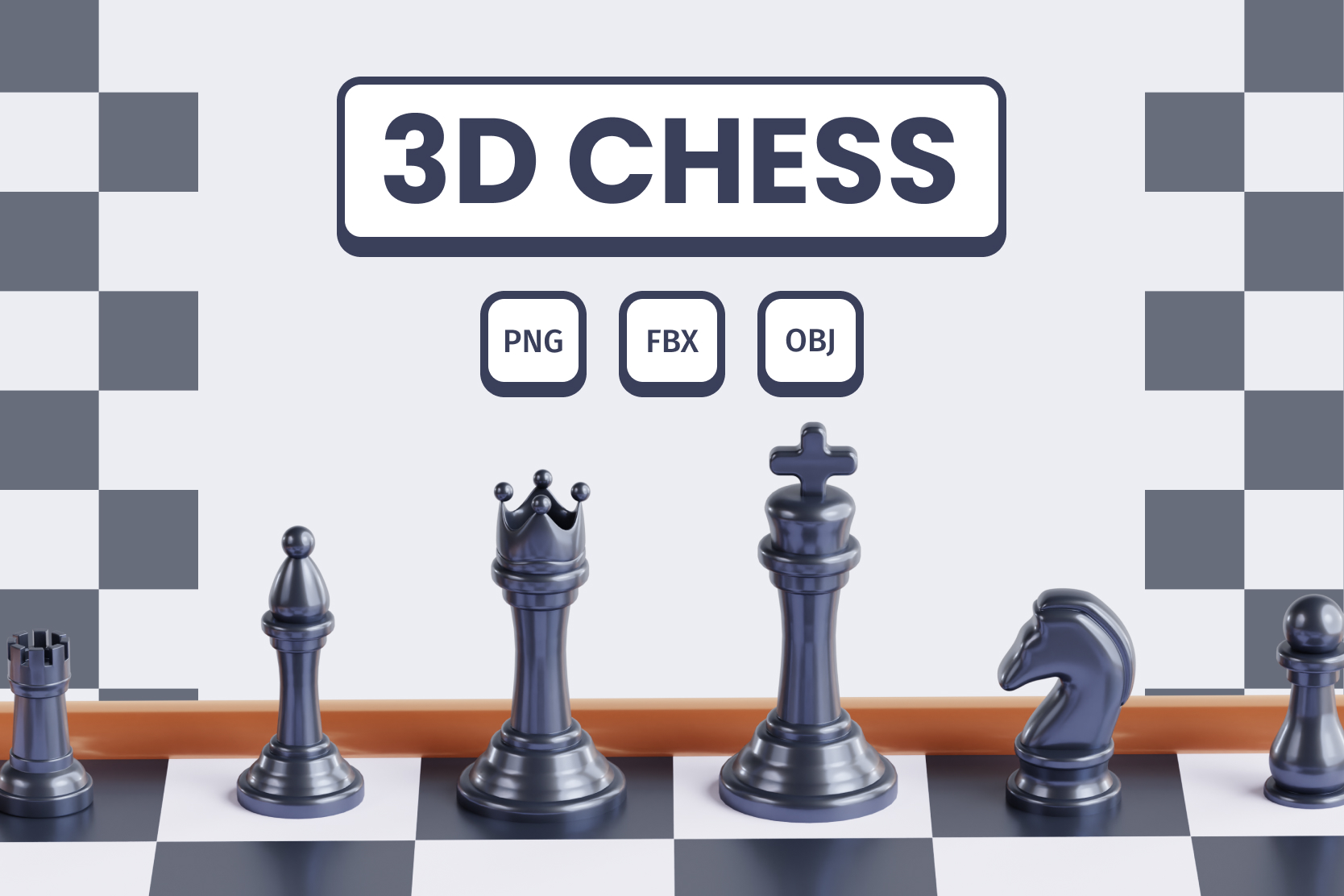 776 3D Chess Board Illustrations - Free in PNG, BLEND, GLTF - IconScout