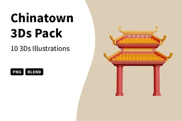 Chinatown 3D Icon Pack