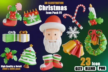 Christmas 3D  Pack