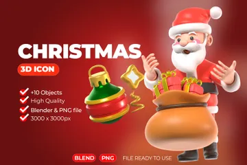 Christmas 3D Icon Pack