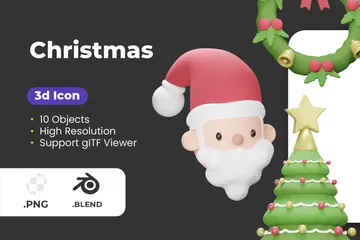 Christmas 3D Icon Pack