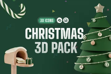 Christmas 3D Icon Pack