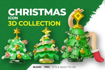 Christmas 3D Icon Pack