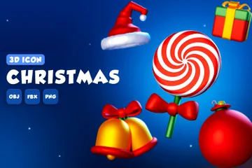 Christmas 3D Icon Pack