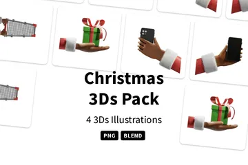 Christmas 3D Icon Pack