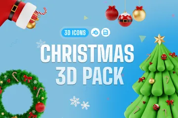 Christmas 3D Icon Pack