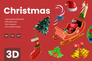 Christmas 3D Icon Pack