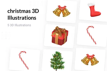 Christmas 3D Illustration Pack